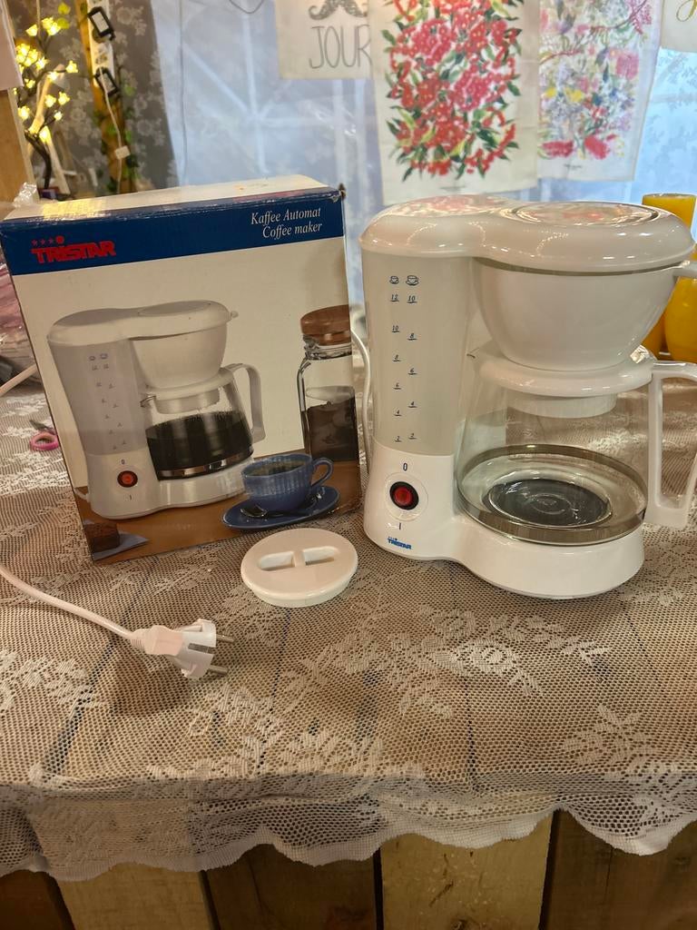 Tristar koffieapparaat, Witgoed en Apparatuur, Gebruikt, 10 kopjes of meer, Koffiemachine, Gemalen koffie