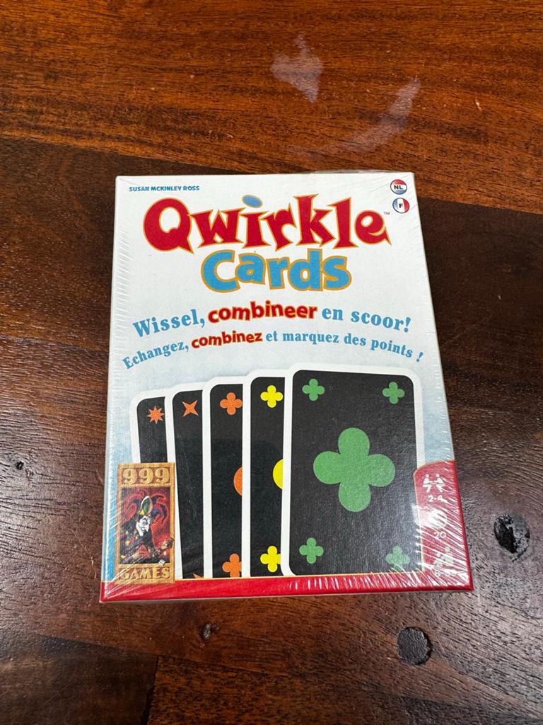 Qwirkle Cards - Nieuw in verpakking, Een of twee spelers, Ophalen of Verzenden, Nieuw