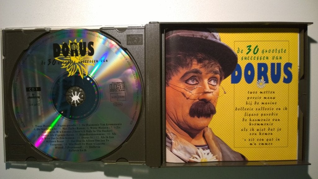 Dorus - De 30 Grootste Successen Van Dorus, Ophalen of Verzenden, Zo goed als nieuw, Pop, Album