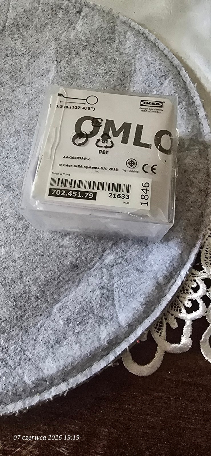 IKEA OMLOPP LED-spot Wit - Nieuw in verpakking V, Huis en Inrichting, Ophalen of Verzenden, Nieuw, Modern