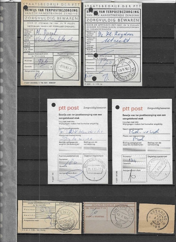 partijtje stempels., Ophalen of Verzenden, Nederland