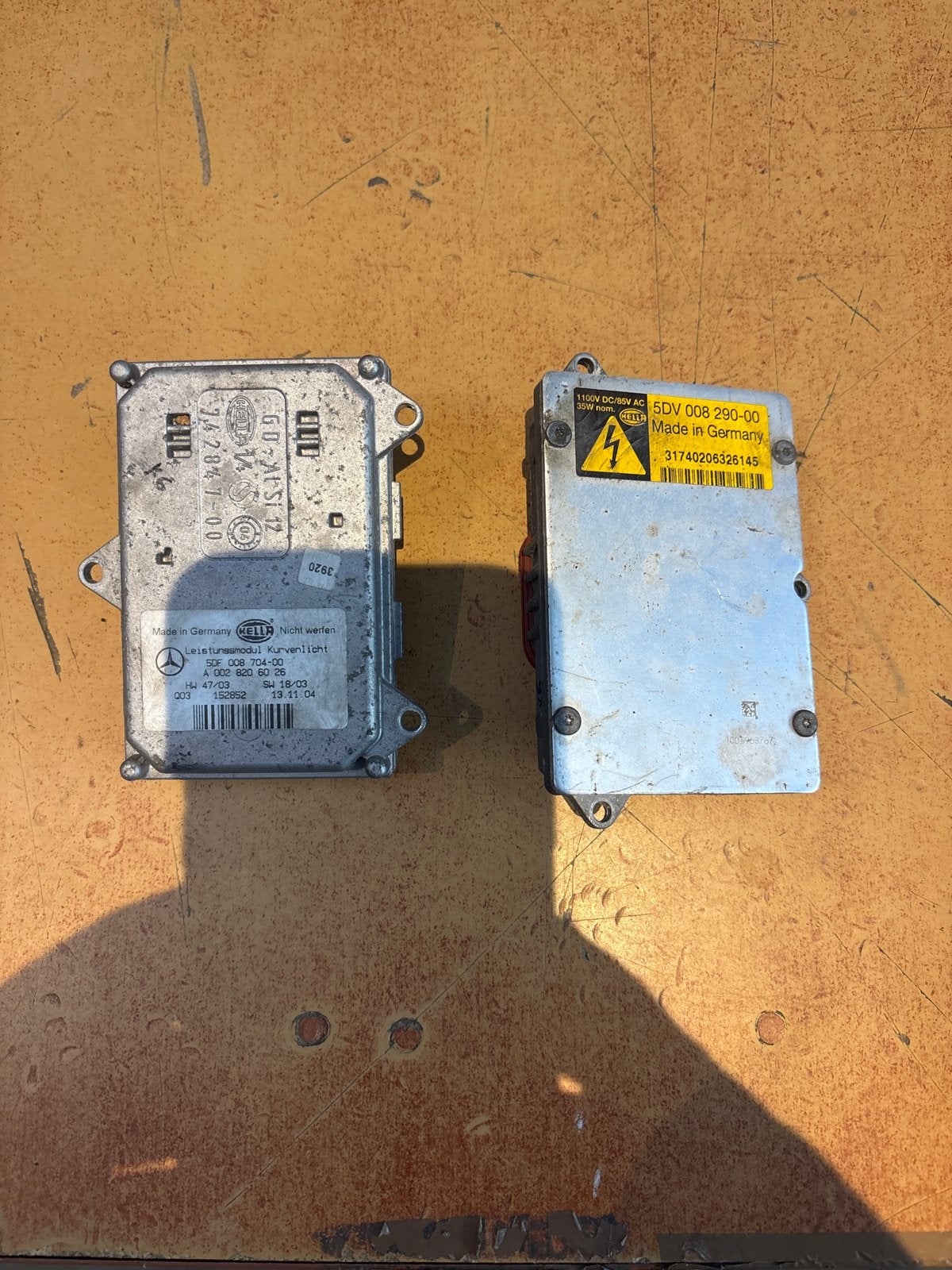 Hella Xenon Ballast Modules Koplamp Rechts - Mercedes-Benz, Ophalen of Verzenden, Gebruikt, Mercedes-Benz