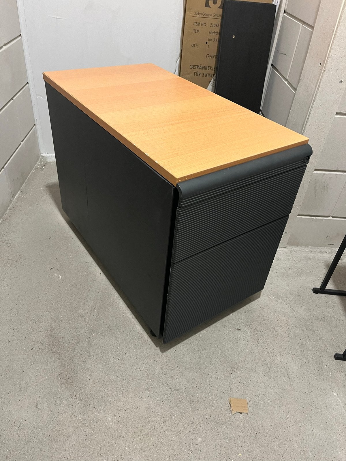 Ladeblok met 3 laden, Ophalen, Minder dan 50 cm, Gebruikt, 1 of 2 laden