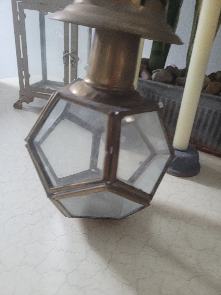 Antieke bovenkant van een processie lamp, Ophalen of Verzenden