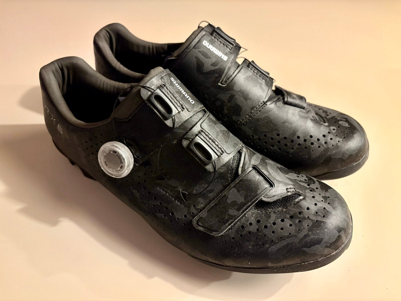 Shimano RX6 Gravelschoenen (44, incl. SPD-plaatjes), Ophalen of Verzenden, Zo goed als nieuw, Overige maten, Schoenen