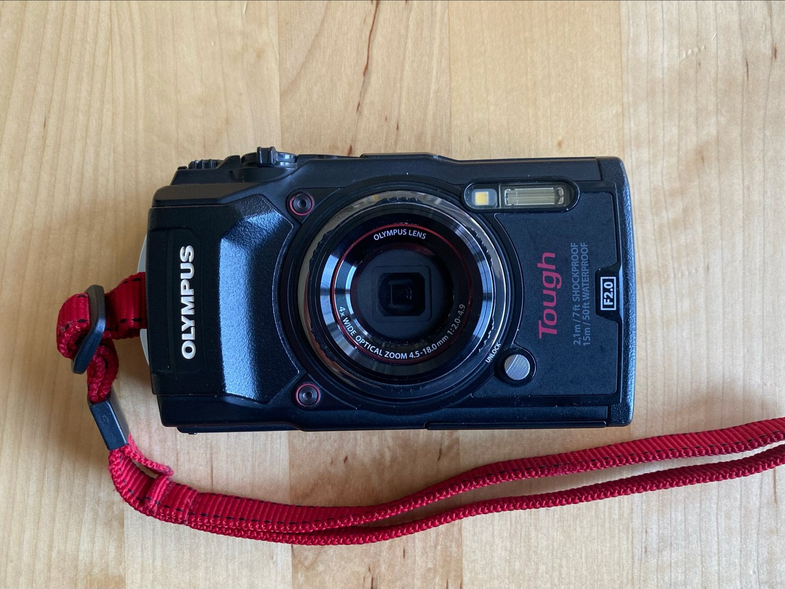 Olympus Tough TG-5 Digitale Camera, OM System, Gebruikt, 12 Megapixel, Compact, Ophalen of Verzenden