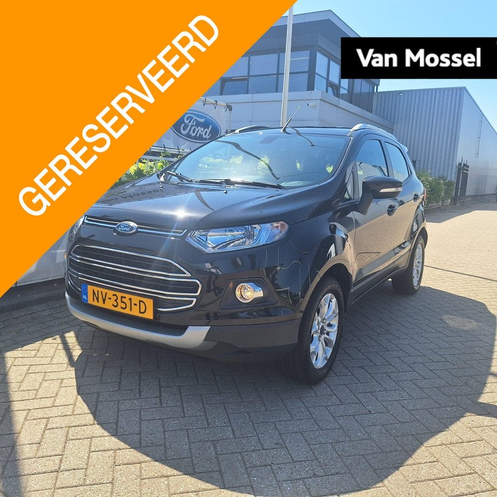 Ford EcoSport 1.0 EcoBoost Titanium | Verwarmde Voorstoelen/, Auto's, Ford, Voorwielaandrijving, 12 maanden, 125 pk, Gebruikt