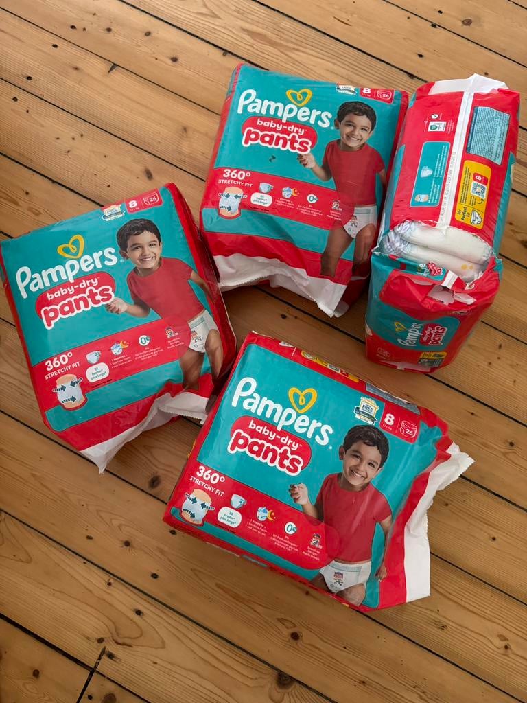 Pampers luierbroekjes maat 8, Ophalen, Nieuw, Jongetje of Meisje