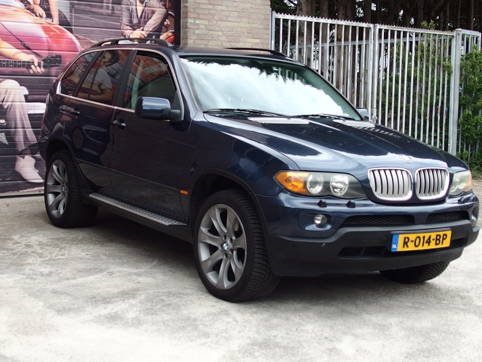 BMW X5 4.4i High Executive Mooie en goed onderhouden V8 BMW,, Auto's, Automaat, 2095 kg, Gebruikt, Bedrijf