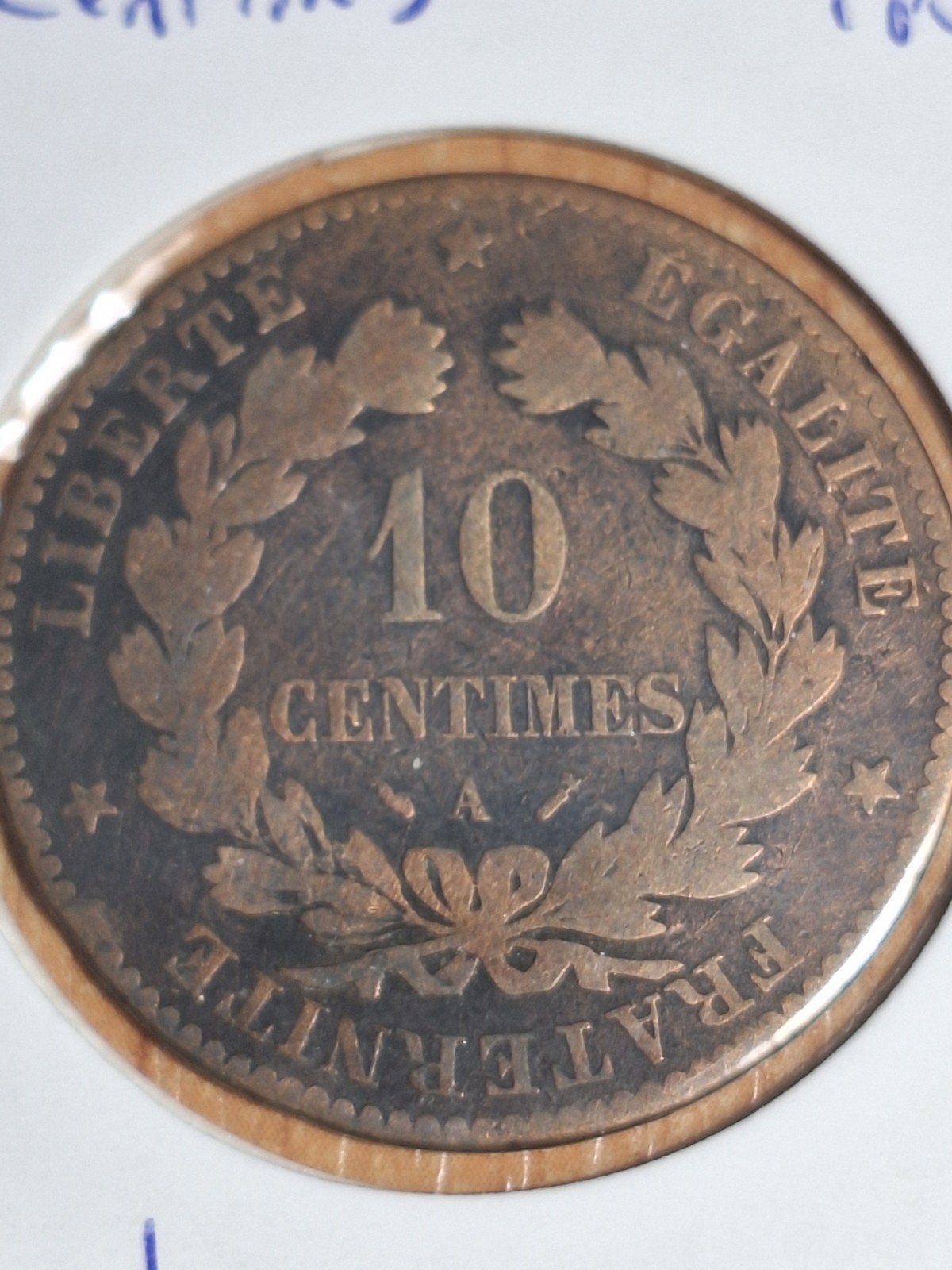 FRANKRIJK 20 centimes 1881 A (#210), Ophalen of Verzenden, Frankrijk, Losse munt