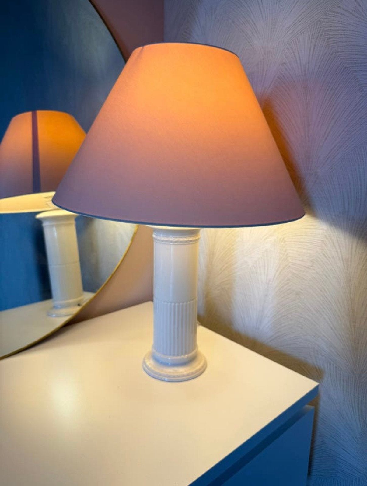 Wedgwood tafellampen, Ophalen, Zo goed als nieuw, Keramiek, Vintage