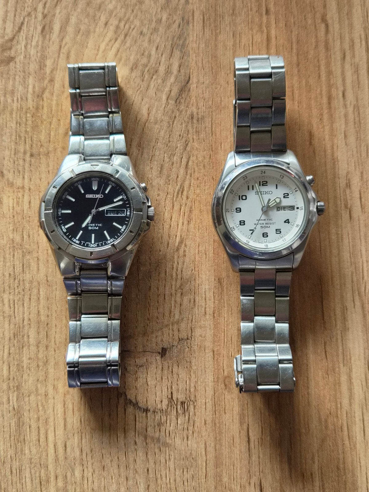 2x zeer mooie seiko automatic horloges., Ophalen of Verzenden, Zo goed als nieuw, Staal, Seiko