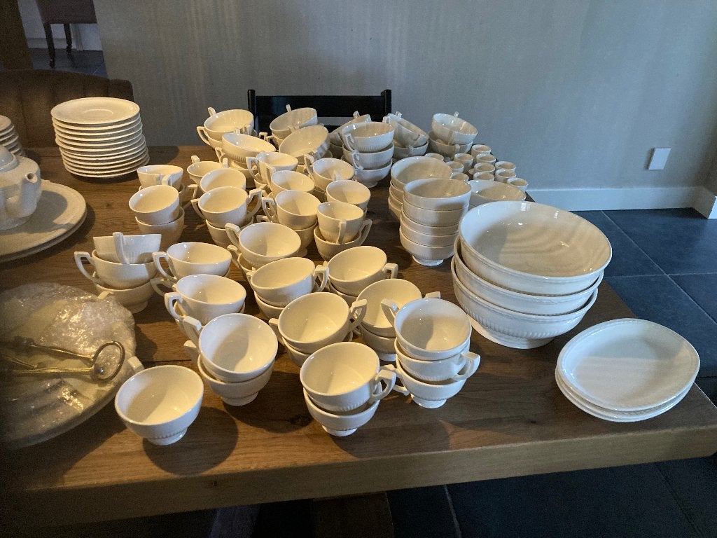 Servies recamier, Ophalen, Overige materialen, Nieuw, Effen