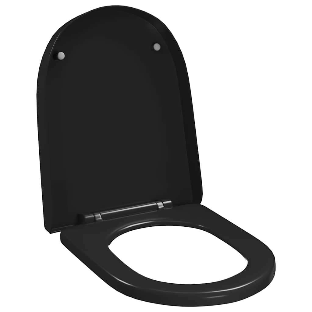 Toiletbril toilet zitting softclose wcbril zwart GRTS BEZORG, Toilet-accessoire, Verzenden, Nieuw, Nvt