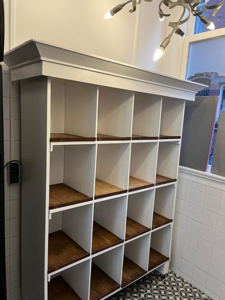 Antieke apothekerskast, Ophalen, Gebruikt, 100 tot 150 cm, 200 cm of meer