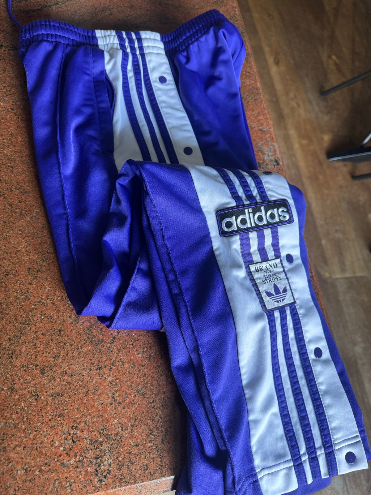 Adidas Vintage Adibreak Broek XS - Zo goed als nieuw, Ophalen of Verzenden, Zo goed als nieuw, Maat 34 (XS) of kleiner, Paars