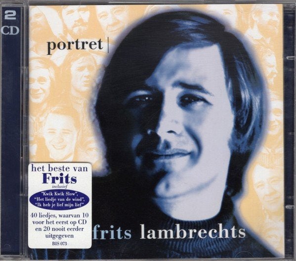 dubbel cd Frits Lambrechts - Portret, Ned. 2004., Ophalen of Verzenden, Gebruikt, Cabaret of Kleinkunst