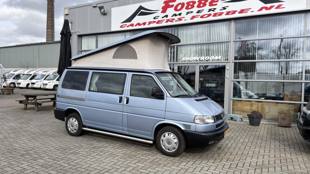 Leuke en nette Volkswagen Westfalia T4 Uit 2001 met hefdak, Caravans en Kamperen, Koelkast, Volkswagen, Bedrijf, Tot en met 3