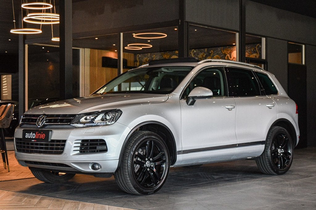 Volkswagen Touareg 3.6 FSI Highline, Panorama, Memory, Clima, Auto's, Volkswagen, Automaat, Euro 5, Gebruikt, Zwart