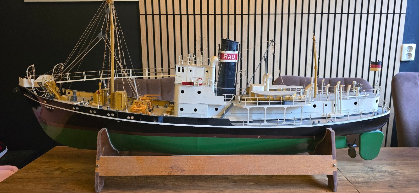 Rau IX Walvisboot van graupner te koop, Hobby en Vrije tijd, Modelbouw | Boten en Schepen, Ophalen, Gebruikt, 1:32 tot 1:50, Overige merken