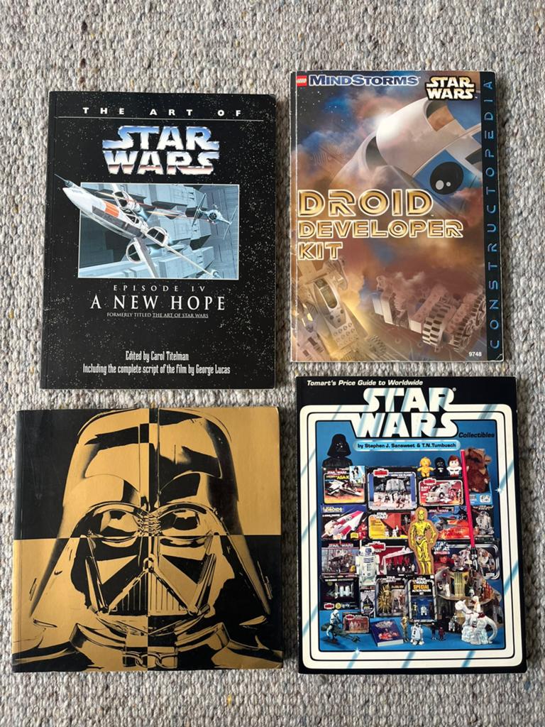 Star Wars boeken / naslagwerken collectors guides set van 4, Verzenden, Gebruikt, Boek of Poster
