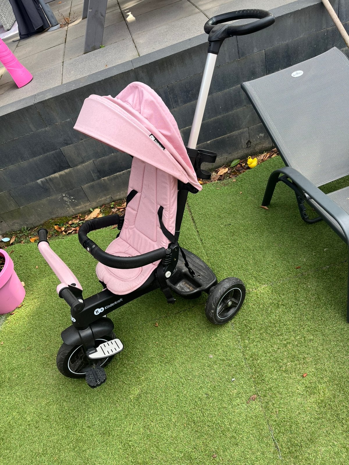Kinderkraft driewieler, Fietsen en Brommers, Ophalen, Zo goed als nieuw
