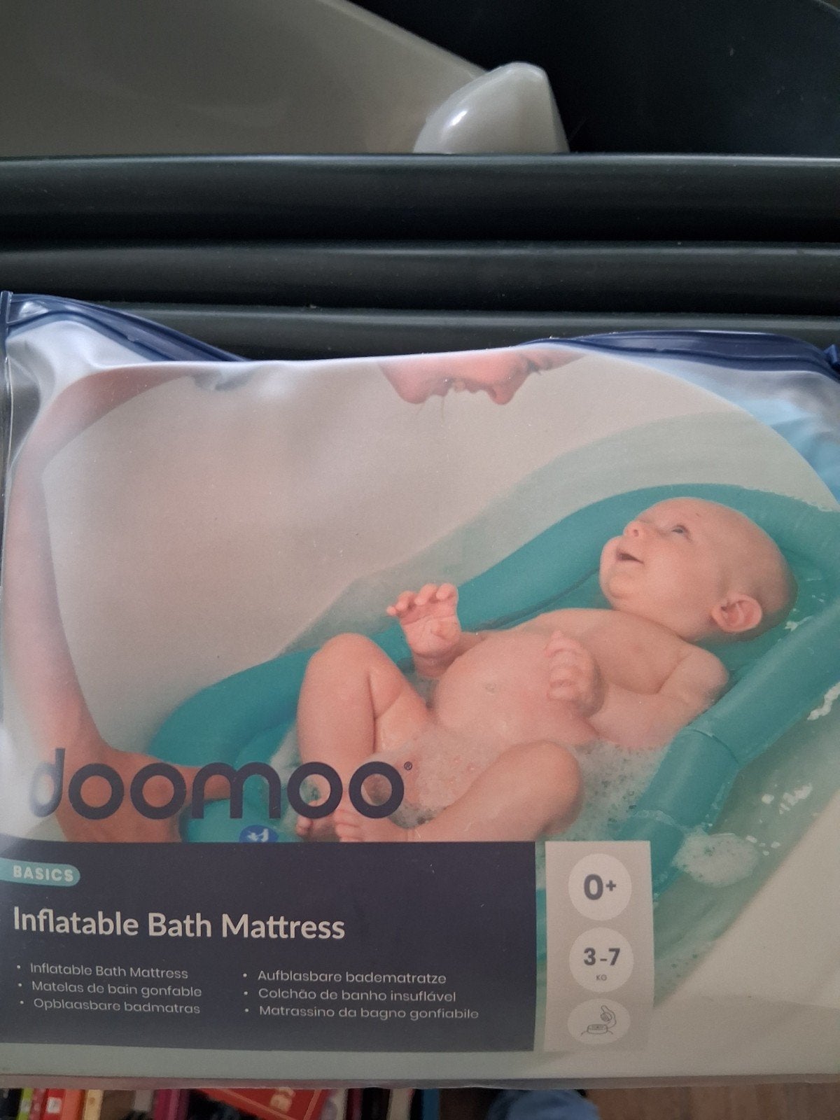 Doomoo Basics Opblaasbare Badmatras voor Baby's, Overige typen, Nieuw, Standaard, Ophalen