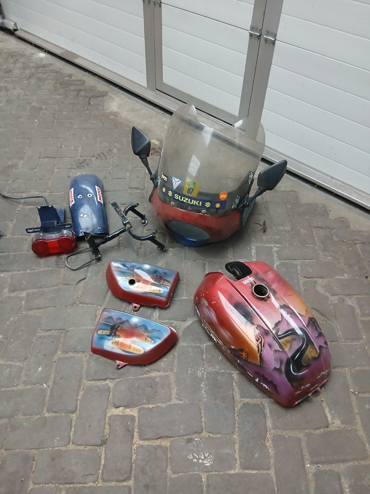 suzuki onderdelen., Motoren, Ophalen