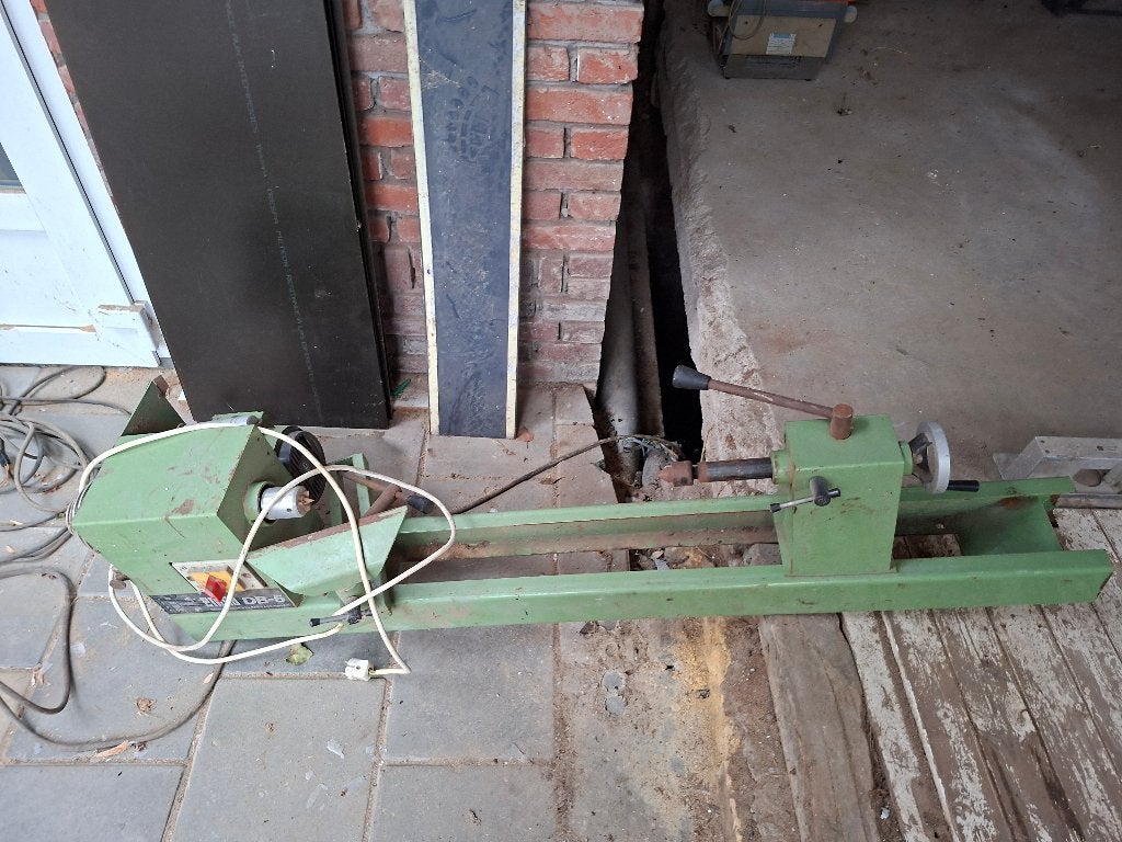 Hout draaibank, Ophalen, Gebruikt, Minder dan 25 mm, Plank