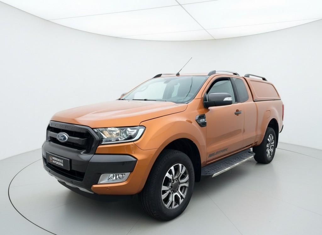 Ford RANGER 3.2 TDCi Wildtrak Supercab, AUT, Cruise, Navi, Auto's, Automaat, Gebruikt, Overige kleuren, Bedrijf