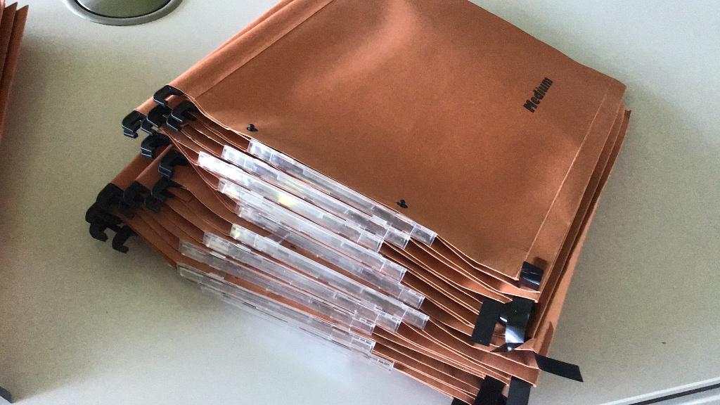 Hangmappen oranje U bodem, Ophalen of Verzenden, Nieuw