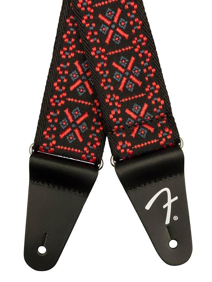 Fender 990638034 2 gitaarband Pasadena geweven latten rood, Muziek en Instrumenten, ., Nieuw, Ophalen of Verzenden, .