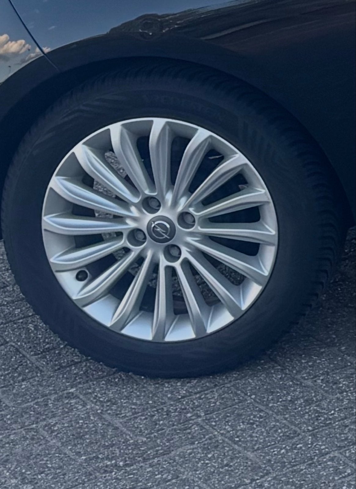 Opel Adams 16 inch velgen met zomer banden 4x, Ophalen, Gebruikt, 16 inch, Banden en Velgen