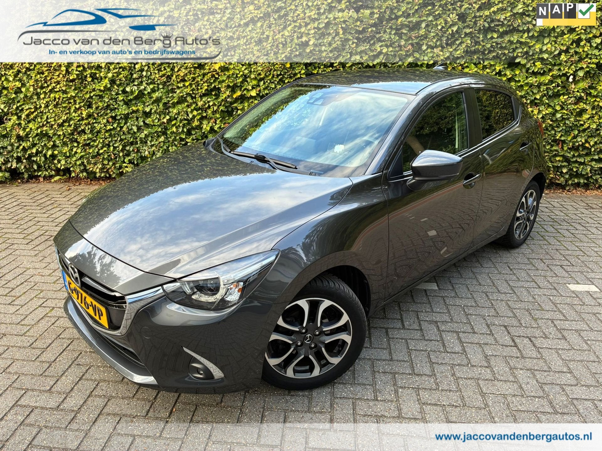 Mazda 2 1.5 Skyactiv-G GT-M I Automaat I Navigatie, 1005 kg, Stof, Gebruikt, 4 cilinders