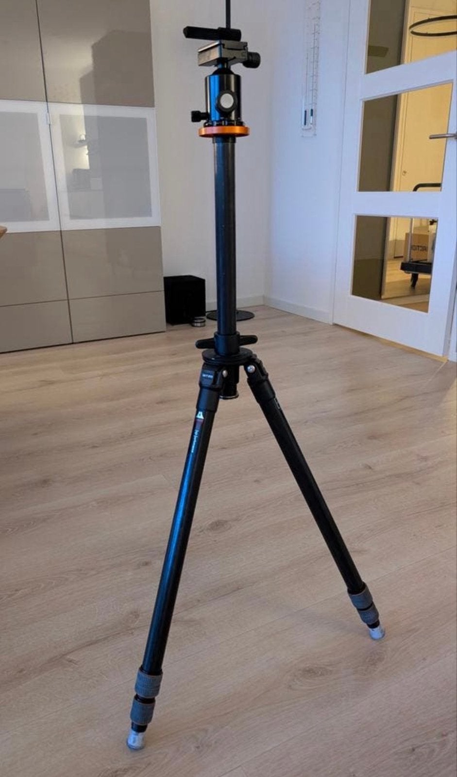 Gitzo Basalt Statief met Redged Balhoofd, Ophalen, Driepoot, Zo goed als nieuw, 150 tot 175 cm