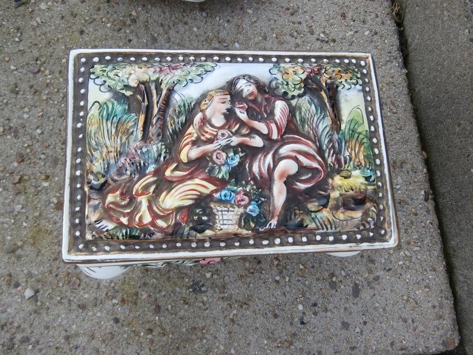 Aardewerk bakje met deksel, Ophalen of Verzenden