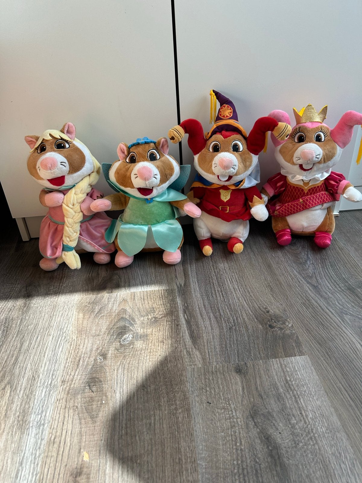 Efteling Hamsters Sprookjesfiguren Set van 4, Ophalen of Verzenden, Zo goed als nieuw