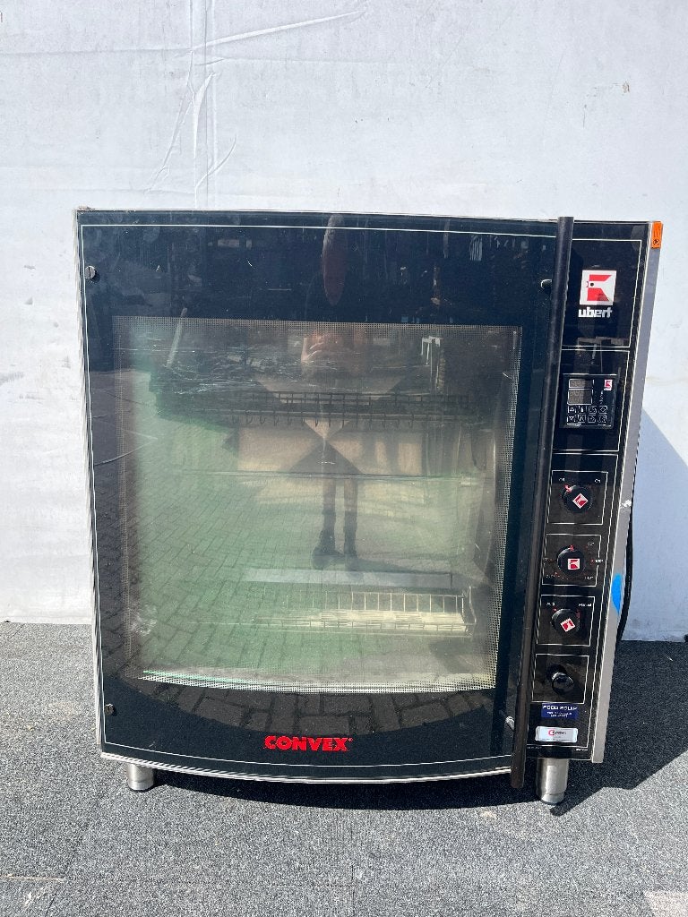Ubert RT-508DE kippengril 400Volt met 2 mandjes, Ophalen, Gebruikt