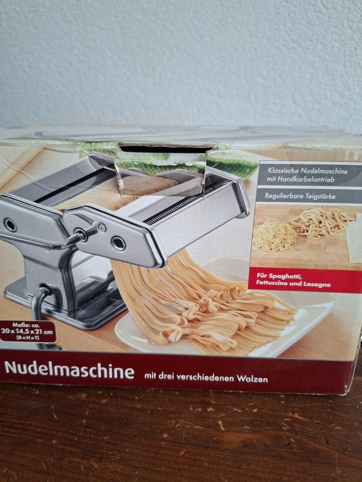 pasta machine, Ophalen of Verzenden, Zo goed als nieuw