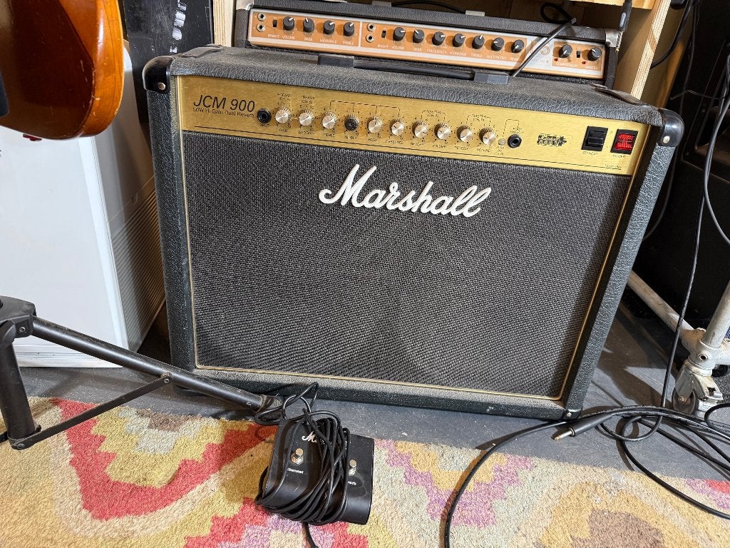 marshall jcm 900 en Ashdown woodsman classic, Muziek en Instrumenten, Versterkers | Bas en Gitaar, Ophalen, Gebruikt, Gitaar, Minder dan 50 watt