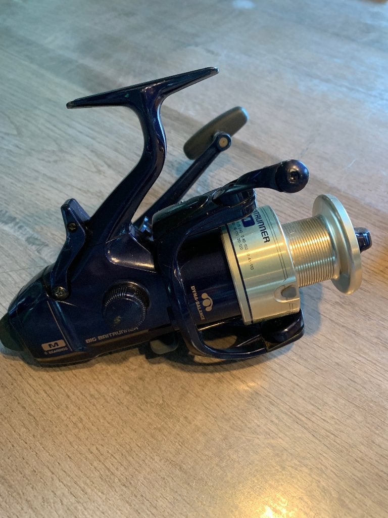 2x Shimano Big Baitrunner M, Watersport en Boten, Hengelsport | Karpervissen, Ophalen of Verzenden, Gebruikt, Molen