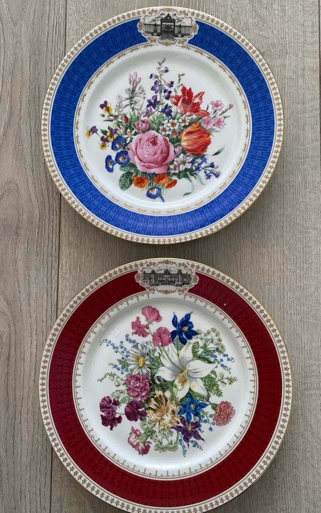 Mooie vintage Limoge snhf verzamelborden-wandborden, Ophalen of Verzenden