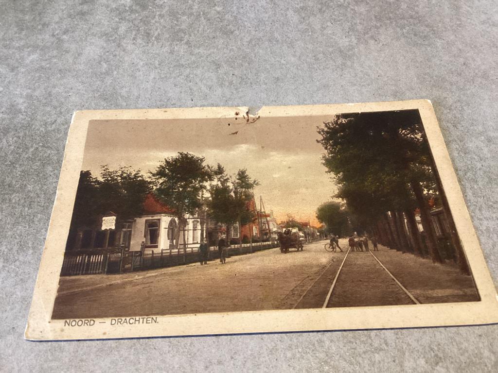 Drachten.       Noord   1928, Ophalen of Verzenden, 1920 tot 1940, Friesland