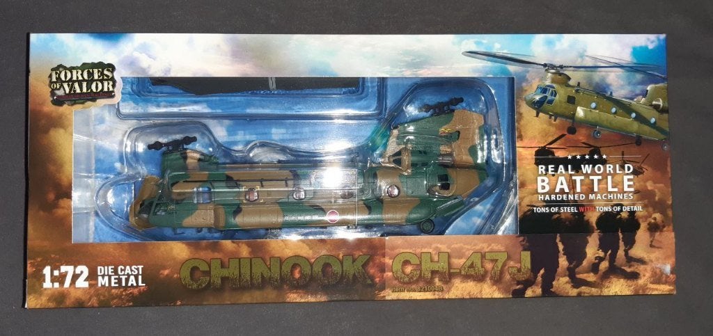 Forces of Valor 1:72 Boeing Chinook CH-47J helicopter JGSDF, Verzenden, Nieuw, Schaalmodel