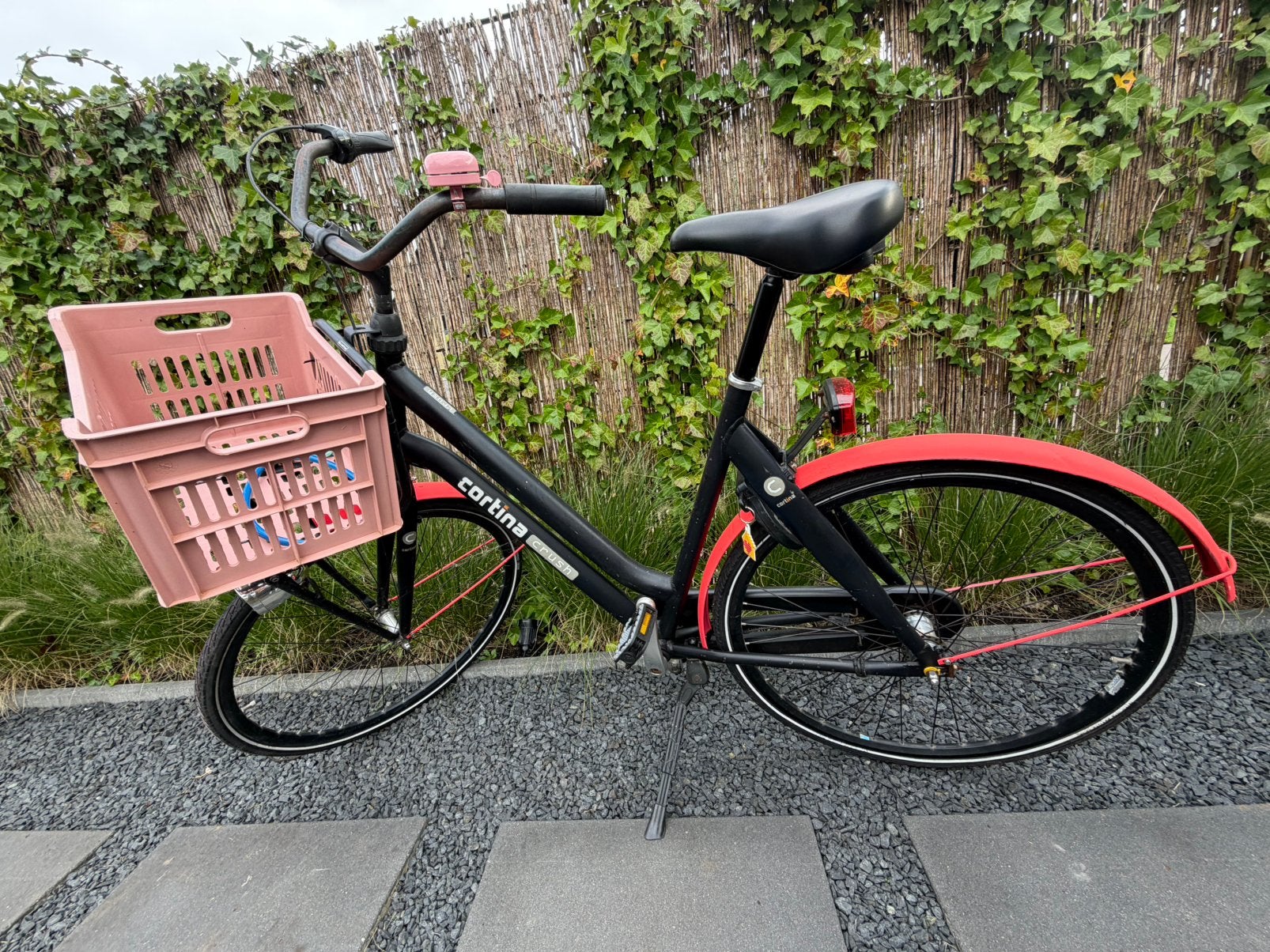 Nette Cortina fiets als stationfiets voor student., Terugtraprem, Versnellingen, Ophalen of Verzenden, 53 tot 56 cm