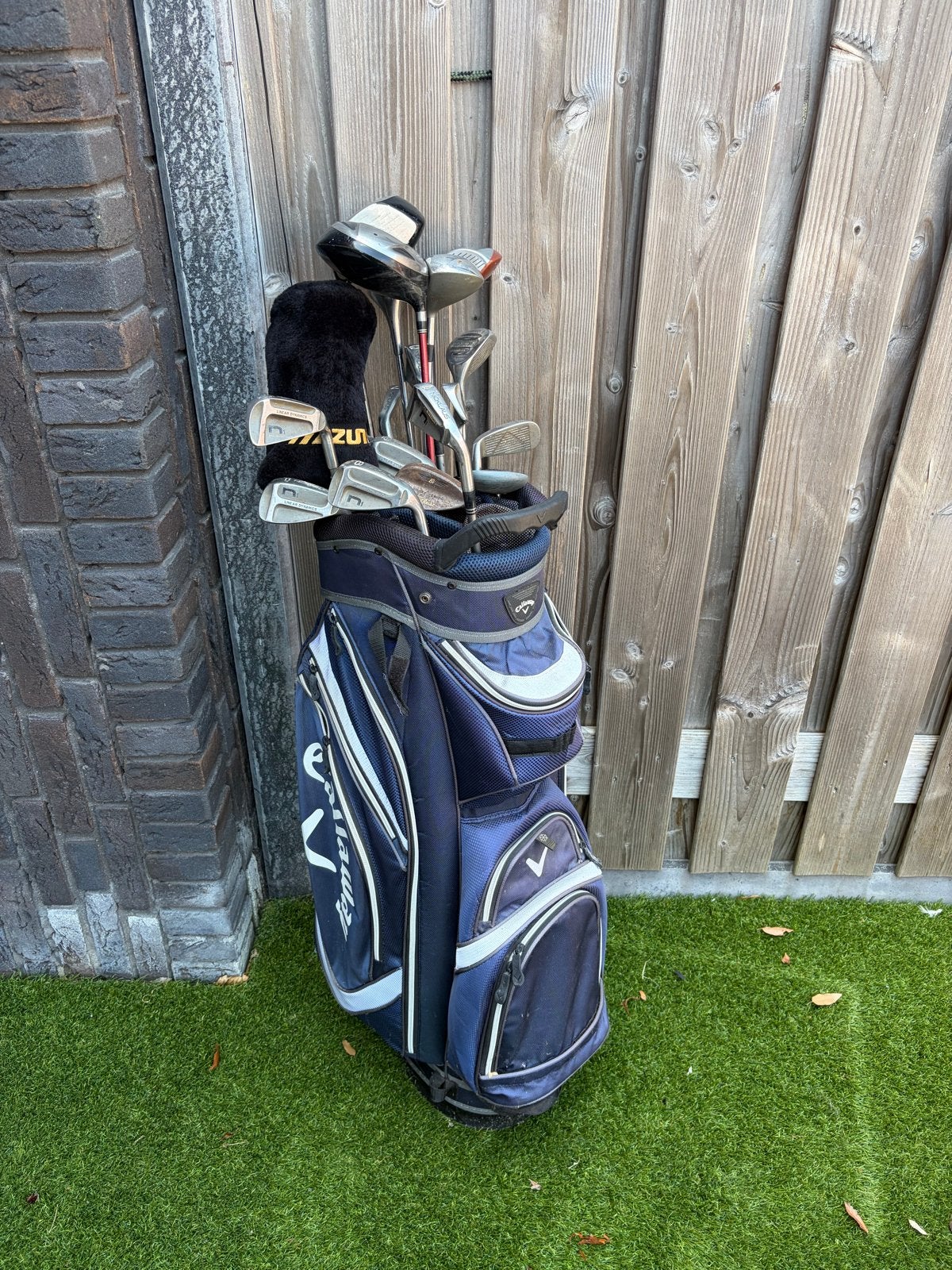 Golfset met Callaway tas en diverse clubs, Ophalen, Gebruikt, Set, Overige merken