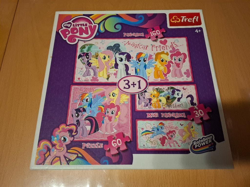 My little pony puzzel, Ophalen, Meer dan 50 stukjes, Zo goed als nieuw, 4 tot 6 jaar