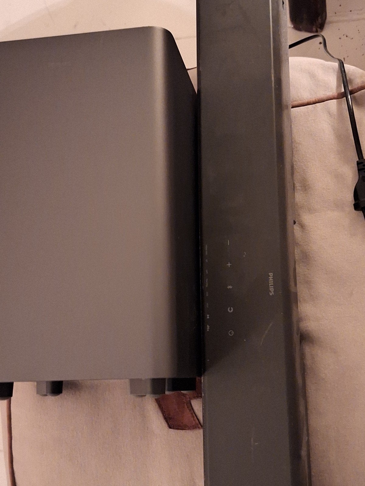 Philips Tab 5309 Soundbar en Subwoofer - amper gebruikt, Ophalen of Verzenden, Met externe subwoofer, Zo goed als nieuw