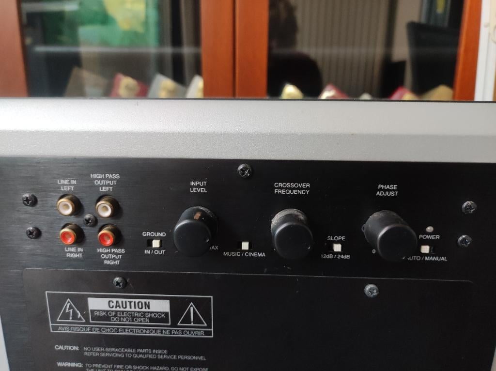 Subwoofer KEF PSW 2010, Ophalen, Zo goed als nieuw, 1000 watt of meer, Overige typen