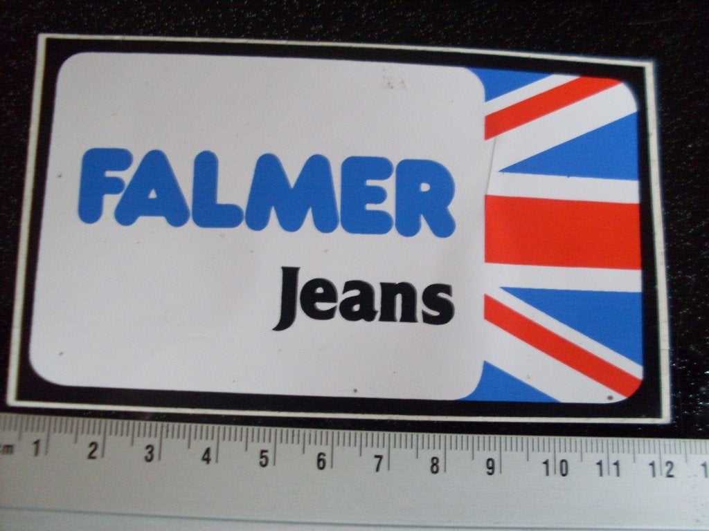 sticker falmer jeans logo, Verzenden, Zo goed als nieuw, Merk